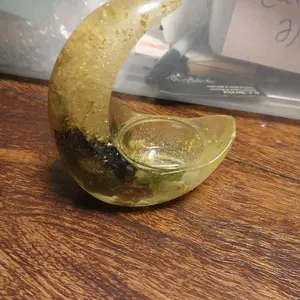 moon candle holders
