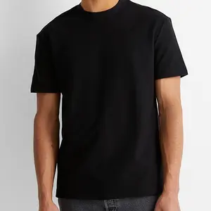 PICK YOUR Tee Men's Casual T-Shirt - Black, Short Sleeve, Plain Design, Ideal for Streetwear and Crewneck Style
