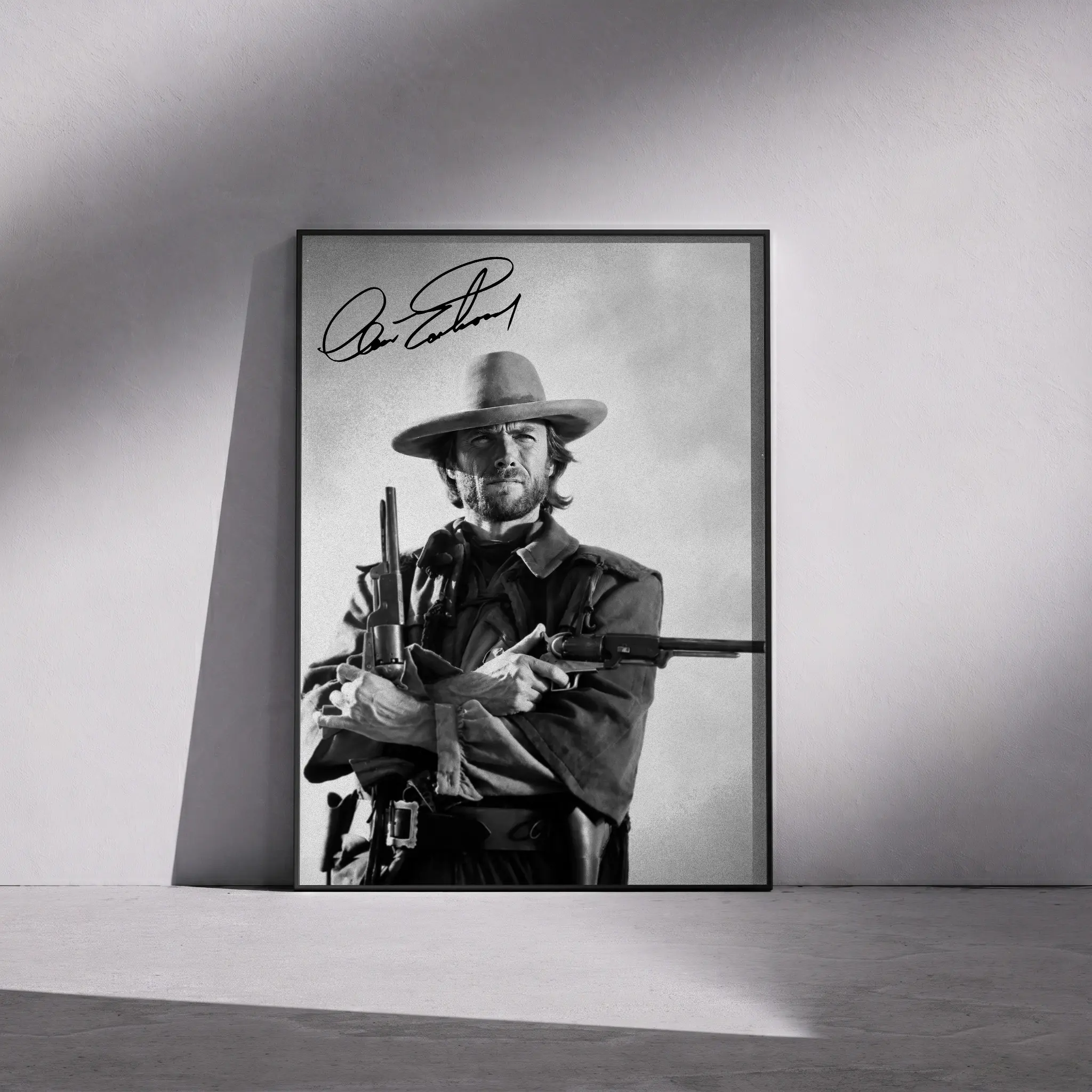 [NO FRAME] Clint Eastwood Poster, The Outlaw Josey Wales 1976 Western Movie Wall Art, Classic Cowboy Print, Retro Western Film Decor, Rustic Home Gift, Made in USA