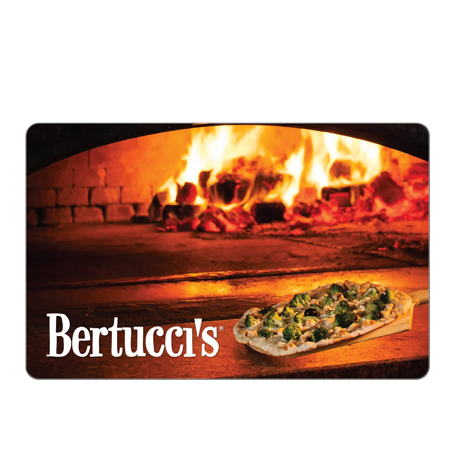 Bertucci's Virtual eGift Card - Handcrafted Italian Dining, 650° Oven Pizza, Brick Oven Heat Favorite Dishes (Multiple Values Available)