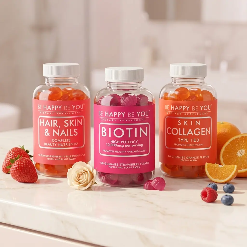 Be Radiant: Biotin, Collagen & Hair, Skin & Nails