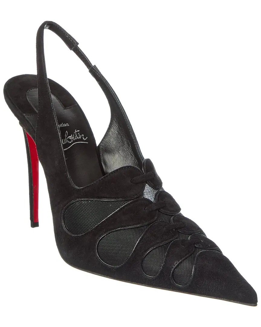 Christian Louboutin Circus Max 100 Suede Pump