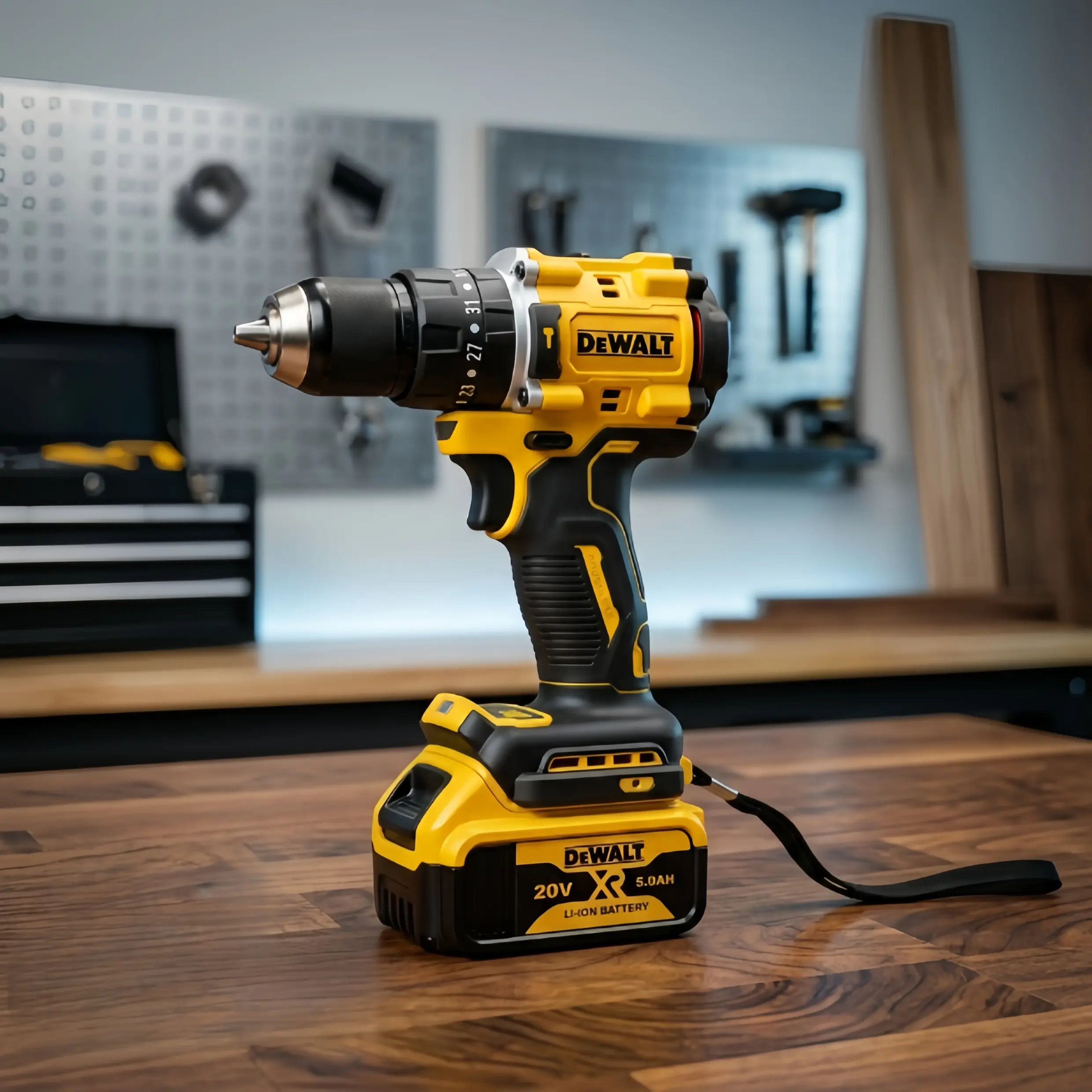 【DEWALT】Handheld Multi-Functional Drilling Kit with Drill Bits, Screwdriver, Storage Box - Home & Outdoor Repair Tool, Ideal Gift for Men