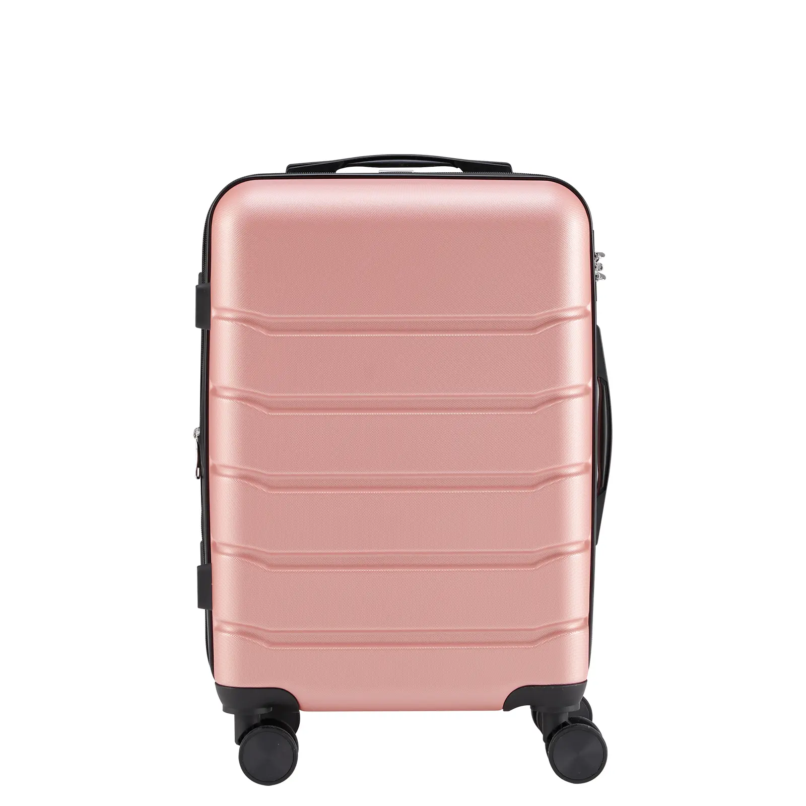 Hardside Luggage with Spinner Wheels - 20 Inch Expandable Suitcase, TSA Lock, Lightweight Hard Shell Carry On & Checked Luggage - Durable ABS/PC, 360° Silent Wheels - Pink