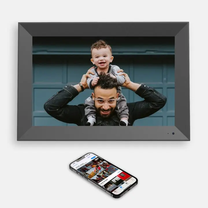 Cozyla Digital Frame - Easy Setup Photo Frame for Home Decor & Family Sharing