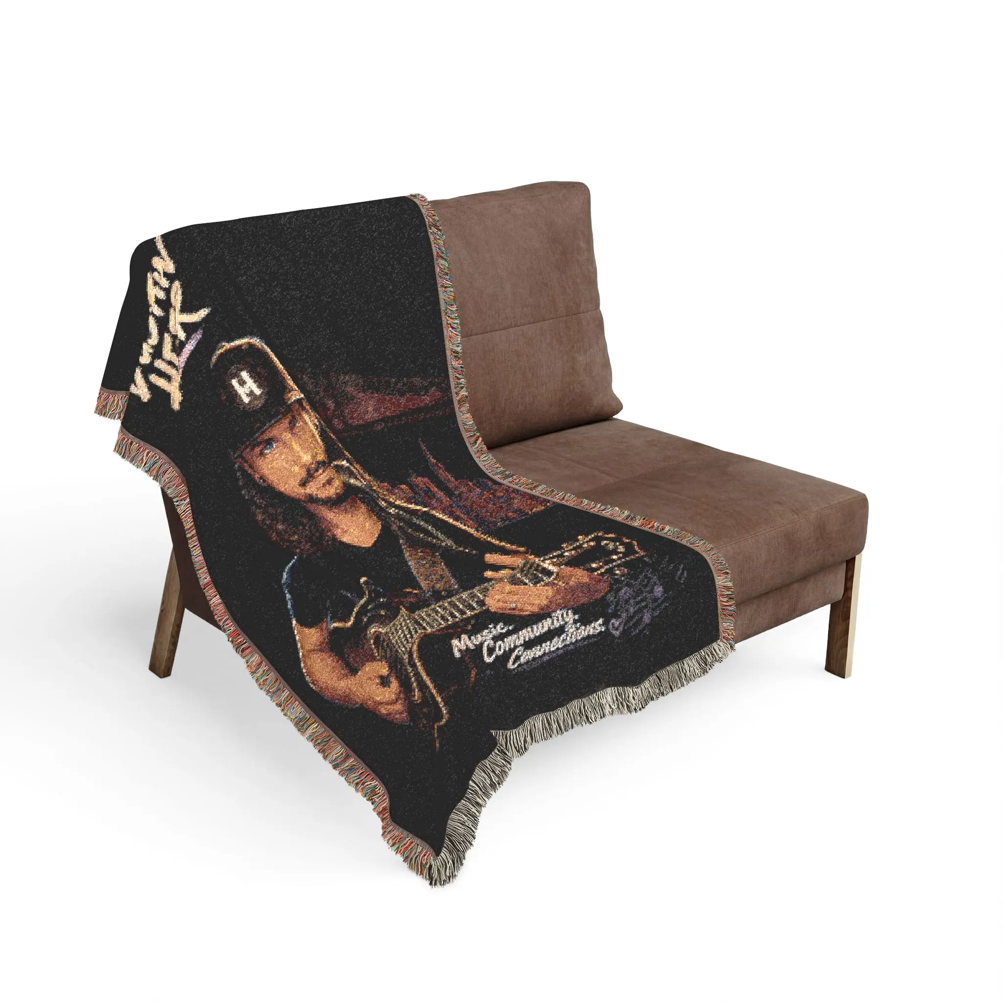 Dustin Heer Woven Blanket