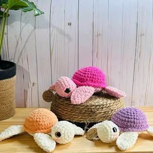 Crochet sea turtles