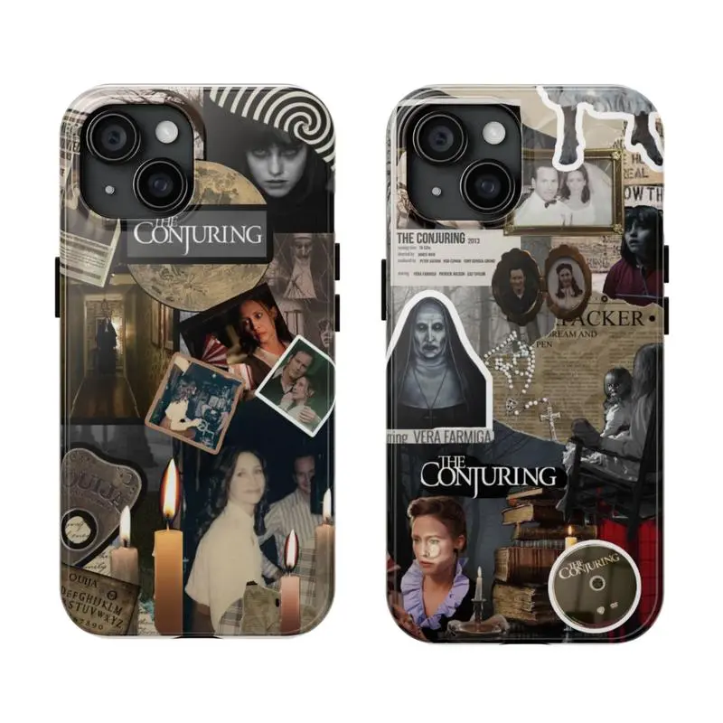 The Conjuring Horror Movie Themed Phone Case Premium Matte Texture, Protection, Shockproof, Anti-Drop, Anti-Fingerprint For IPhone 17-12, Pro Max, Pro Plus, and Samsung S25-22 Protection Safety