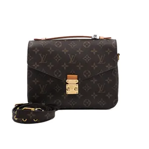 Pre-owned Louis Vuitton Leather Crossbody Bags Monogram Pochette Metis Medium Monogram JM MM452
