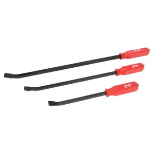 Perform Tool W2023 Pry Bar Set with Strike Cap - 3 Piece