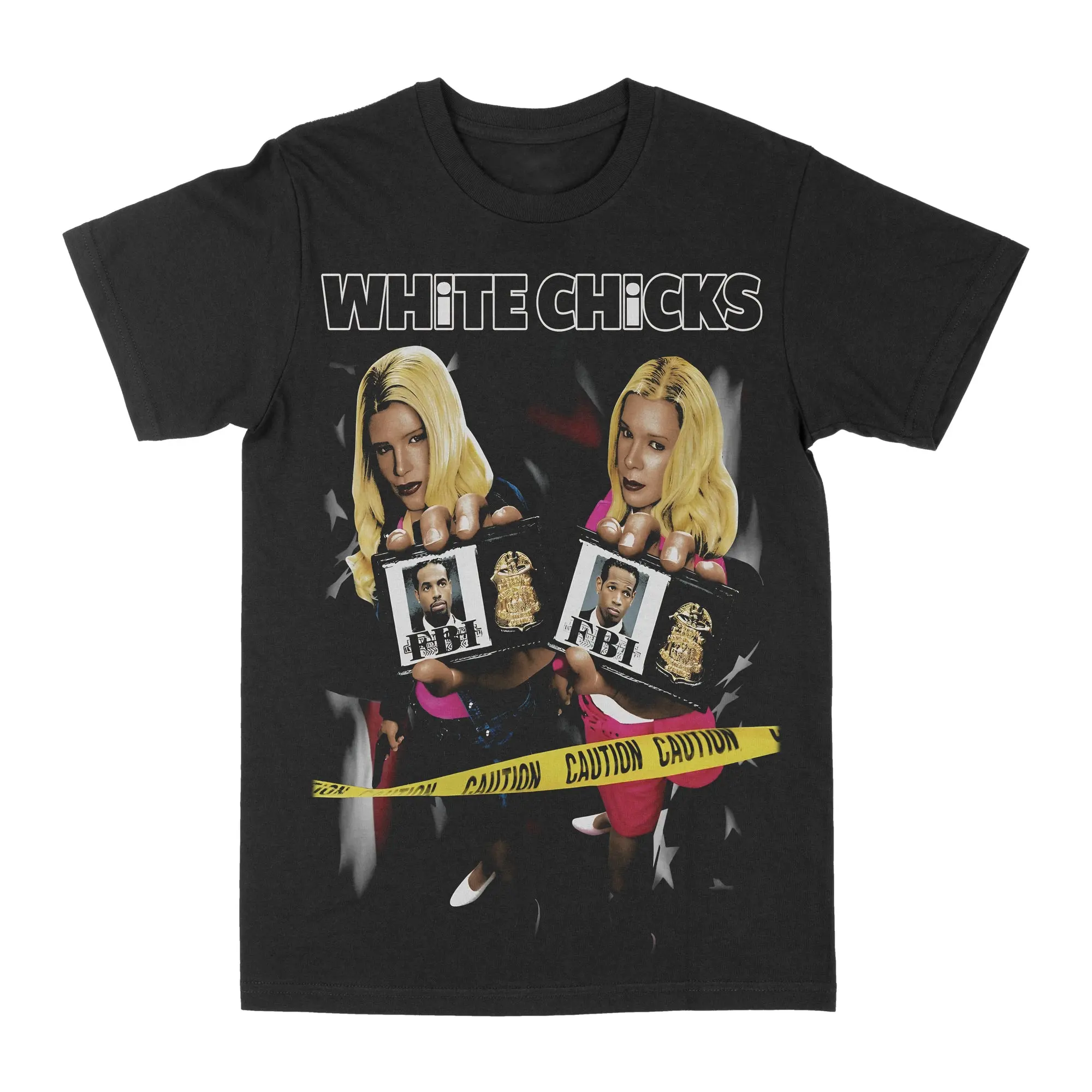 White Chicks Graphic Tee Retro Unisex T-shirt Fashion Clothing for Men & Women