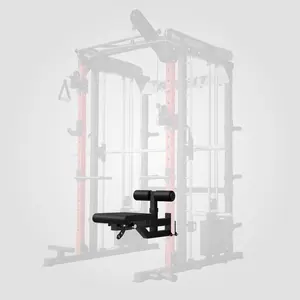 RitFit ASM2 Adjustable Integrated Leg Hold-Down Attachment with Seat (Only for M2),Adjustable Lat Pulldown Seat with Heavy-Duty 350lbs Capacity Upholstery,for Nordic curls, sit-ups, Bulgarian split squats, ab workouts