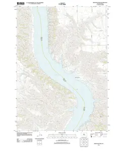 Bond Bottom South Dakota USGS Topographic Quadrangle Map, 2012, 1:24000
