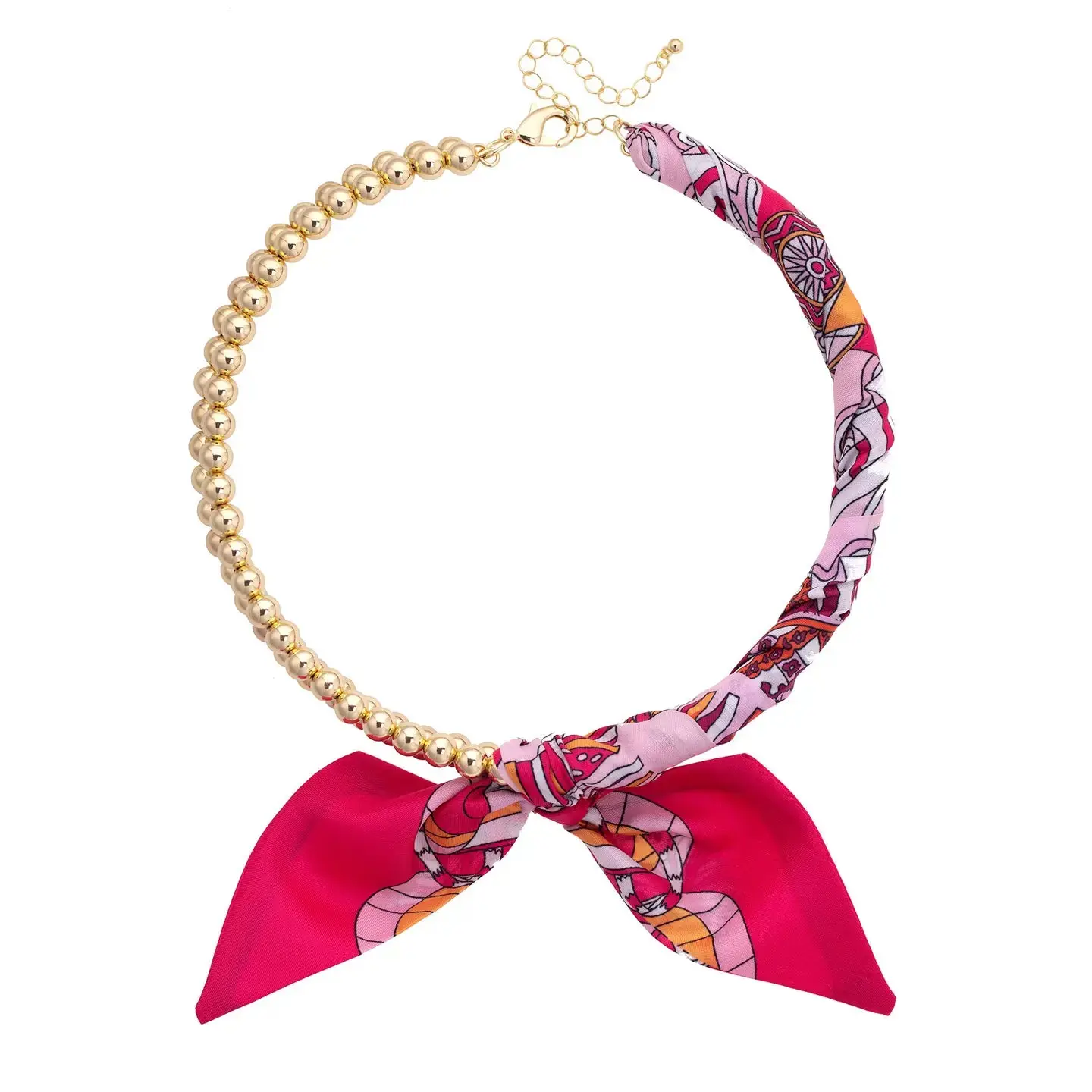 Cassie Ball Bead Scarf