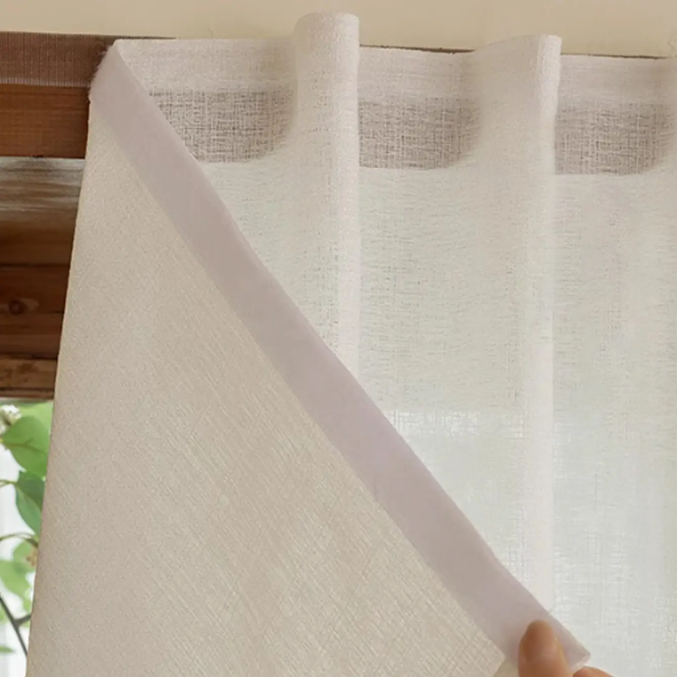 1pc Self-Adhesive Blackout Curtain, Durable and Stylish Design, Home Decor, Ideal for Privacy and Light Control, Korean Style Drapes, Window Curtain, Blackout Window Cover