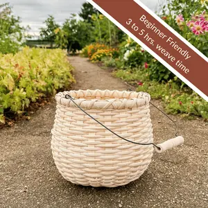 Bean Pot Basket Weaving Kit