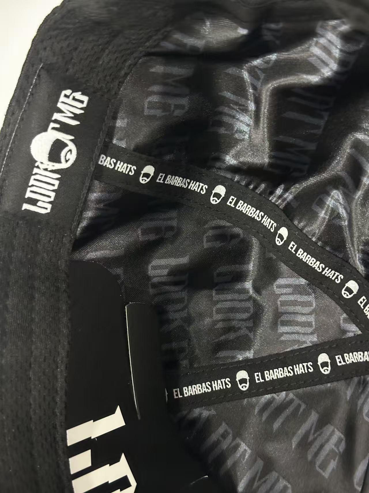 Street Fashion Hip Hop Snapback Hat, Rhinestone Embroidered Gothic Baseball Cap, Adjustable Y2K Streetwear for Men