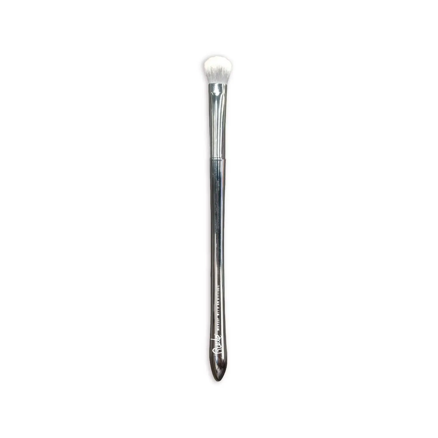 Rude Silver Bullet Eyeshadow Makeup Brush - Single Item with Soft Brush Tip, Precise Tip for Even Eyelid Color Deposition, Even Color Deposition