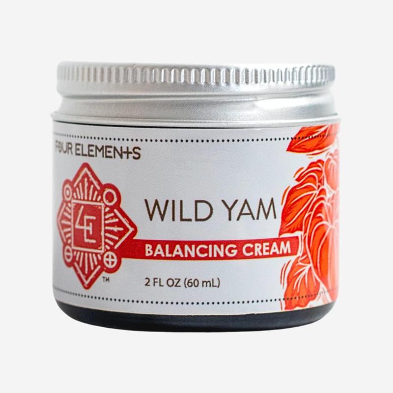Organic Wild Yam Hormone Balancing Cream for Women-2 oz Made in USA Body Care Lotions Sunflower Calming Grape Shea