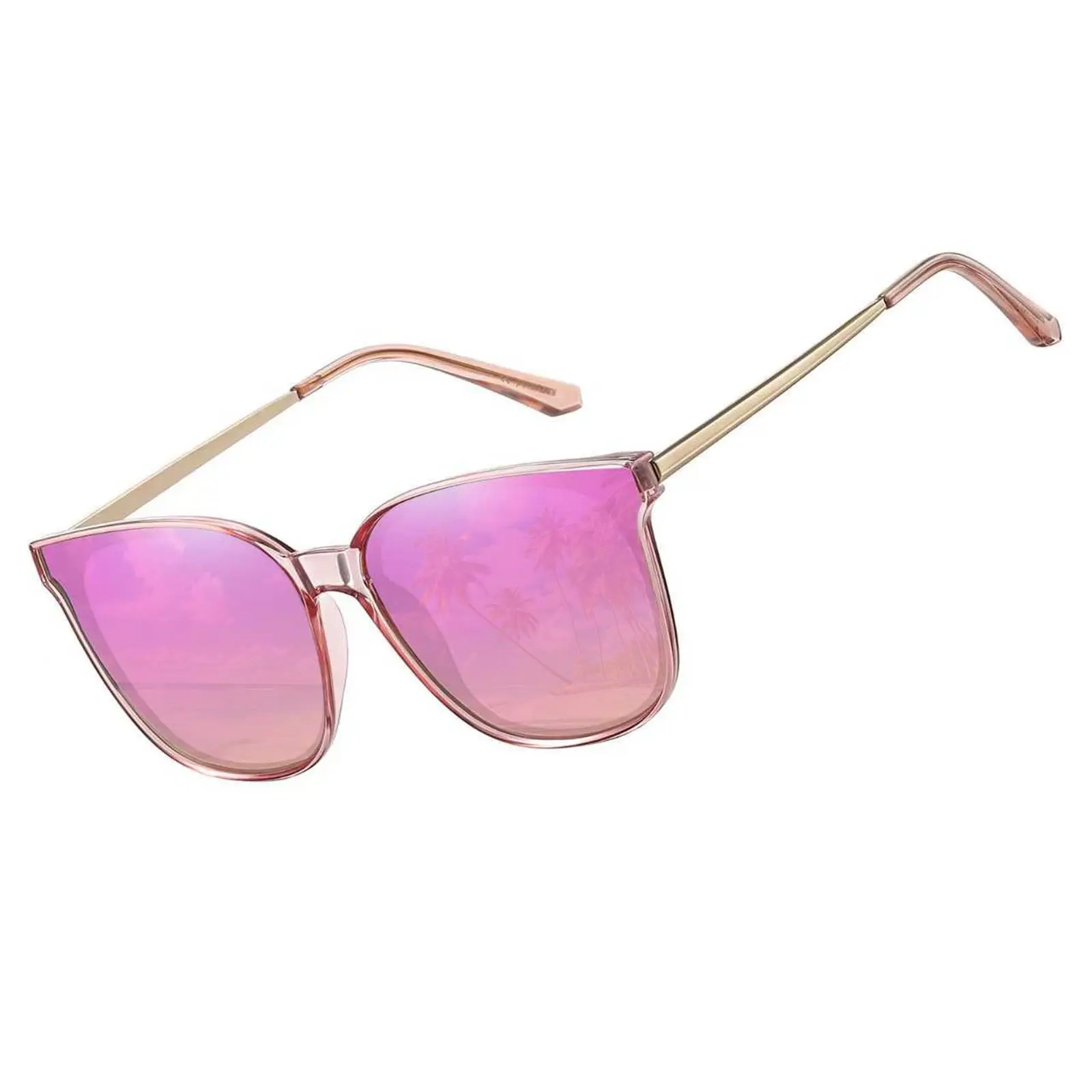 SummerVibes HAOLOTA Retro Sunglasses Womens Polarzied Trendy Cat Eye Designer Vintage Sunglasses UV400 Protection Sun Protective Eyewear