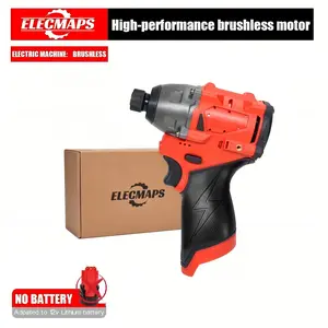 Compatible With 18V Batteries, Cordless Impact Driver 1/4-inch & 3/8-inch Brushless Drill Features Compact Brushless Motor Essential For Home Improvement Batteries Sold Separately Ideal Gift For Men
