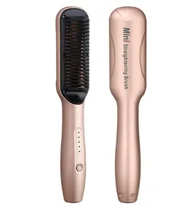 Mini Straight Curly Hair Brush