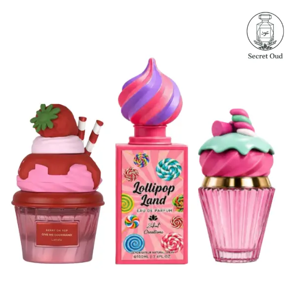 Mushy Mallows + Lollipop Land +  Berry on Top Give Me Gourmand -- 3 piece bundle