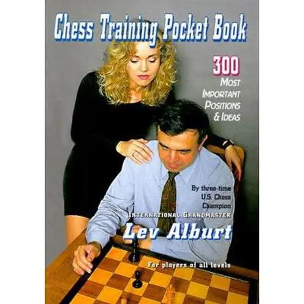 USED Book - Chess Training Pocket Book: 300 Most Important Positions and Ideas by Lev Alburt (Paperback) - english