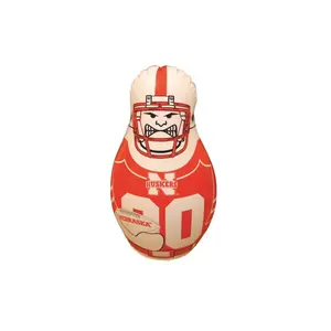 212 MAIN Nebraska Cornhuskers Mini Bop Bag, Sports Memorabilia Display for Sports & Outdoor Enthusiasts