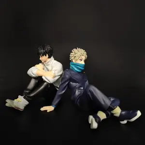 Casual‑Style Yuta & Toge PVC Figurines, High‑Detail Jujutsu Kaisen Character Models