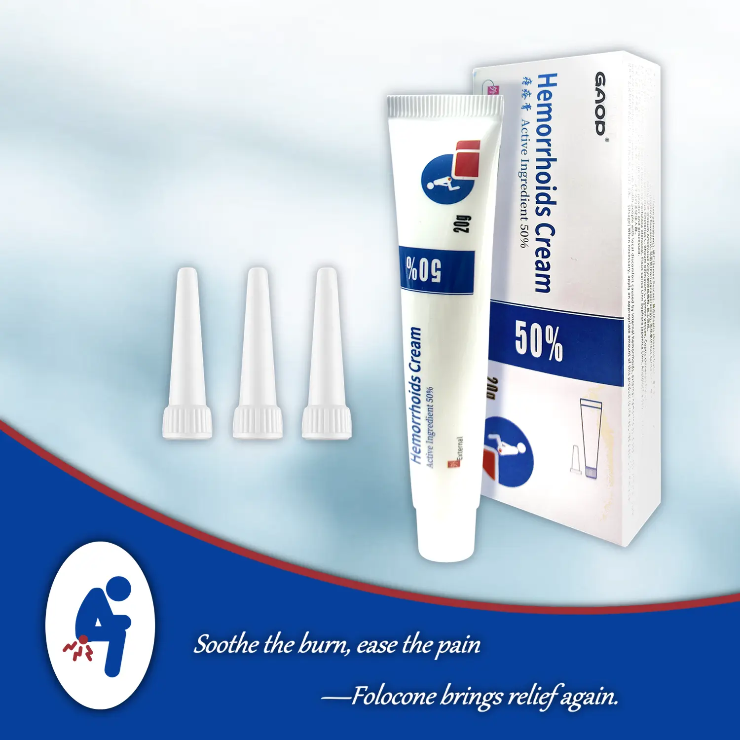 2-Pcs 50% Active Ingredient Herbal Hemorrhoids Treatment Ointment Cream, Body Care Therapy for Men and Women, Relieves Itching, Burning and Discomfort,summerwins