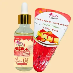 Yoni Oil & Yoni Bar Duo Bundle - PH Balance, Moisturize, Ingrown Hairs, Razor Bumps Daily Cleanser