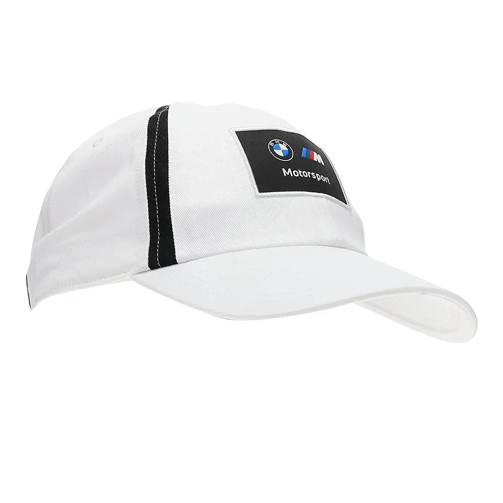 PUMA Mens Bmw M Motorsport Heritage Dad Cap Casual - White
