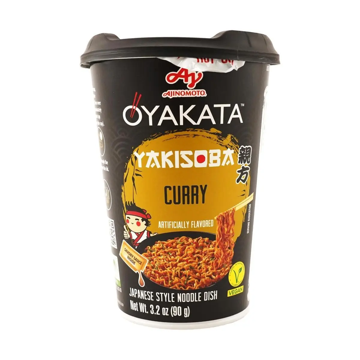Ajinomoto Oyakata Japanese Curry Yakisoba Instant Noodles 90g - Authentic Asian Flavor
