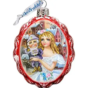 GDeBrekht  Nutcracker Glass Ornament