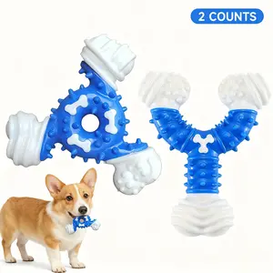 Durable Nylon Bone Chew Toy for Dogs, Teeth Cleaning & Chewing Training Aid, Safe Non-Toxic Pet Accessory for Aggressive Chewers