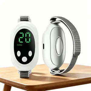 Smart Sleep Aid Device, Compact Portable Sleep Monitor, Adjustable Modes, Digital Display, Insomnia Relief, Daily Sleep Improvement