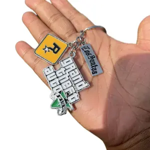 GTA 5 Handcrafted Gaming Keyring Keychain for Video Game Enthusiasts - Perfect Souvenir Gift for PS4 PS5 XBOX Fans