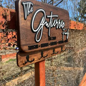 concealed wall storage box with rfid lock | personalized walnut entryway organizer | hidden wall cabinet