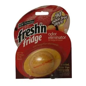 TekQuest Industries FFN204CR Fresh n Fridge Odor Eliminator - 4 Pack, Ice Cubes, Deodorizer, Eliminate Odors