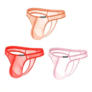 3Pcs Men's Underwear Breathable Soft Cotton Boxer Briefs Comfortable Stretch Trunks For Daily Wear