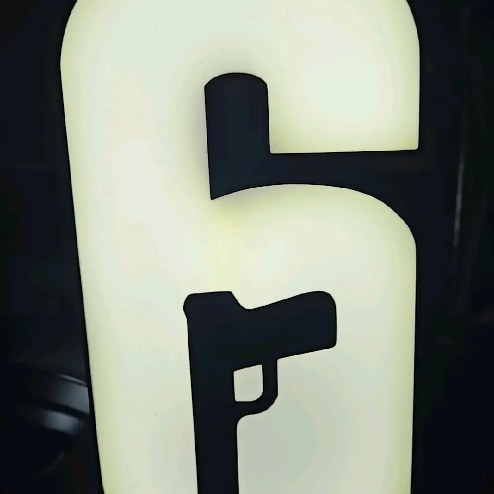 Rainbow Six Siege Lightboxes, LED-Backlit Picture Frames