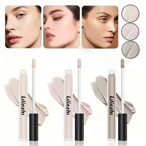 3pc Liriliz Filter Long-Lasting Contour Liquid, Sculpted Face Highlighter, Brighten Tear Lines, Natural Finish, Single Stick Packaging