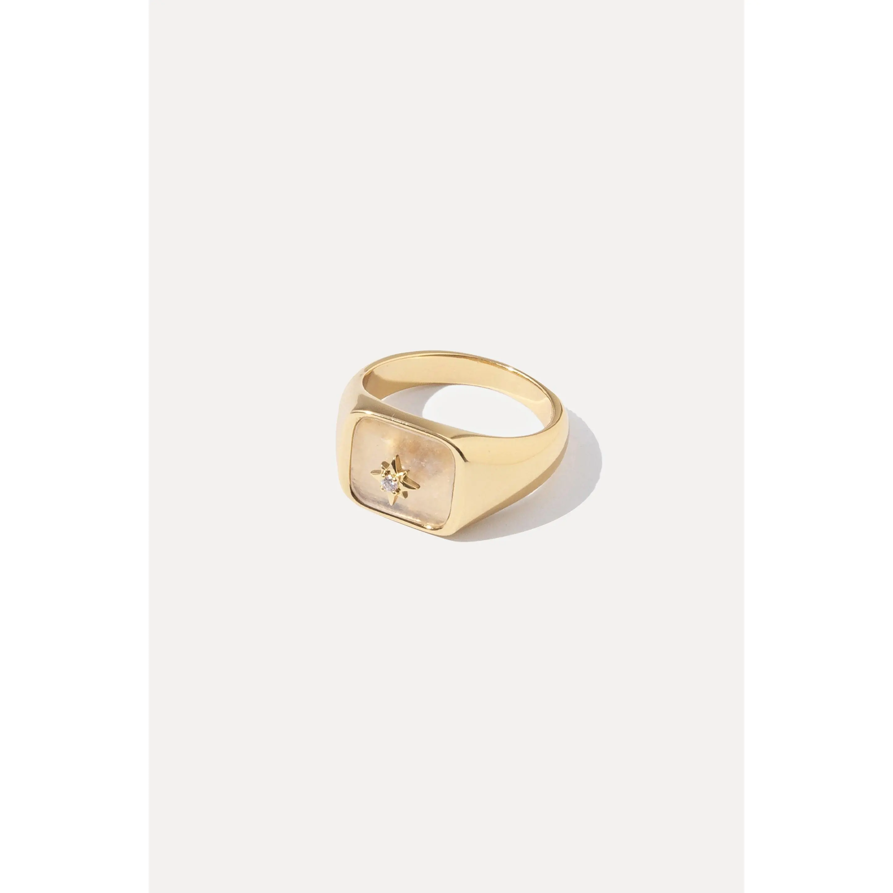 Moonstone Signet Ring