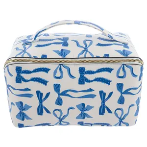 Bows Jumbo Zip Cosmetic Bag