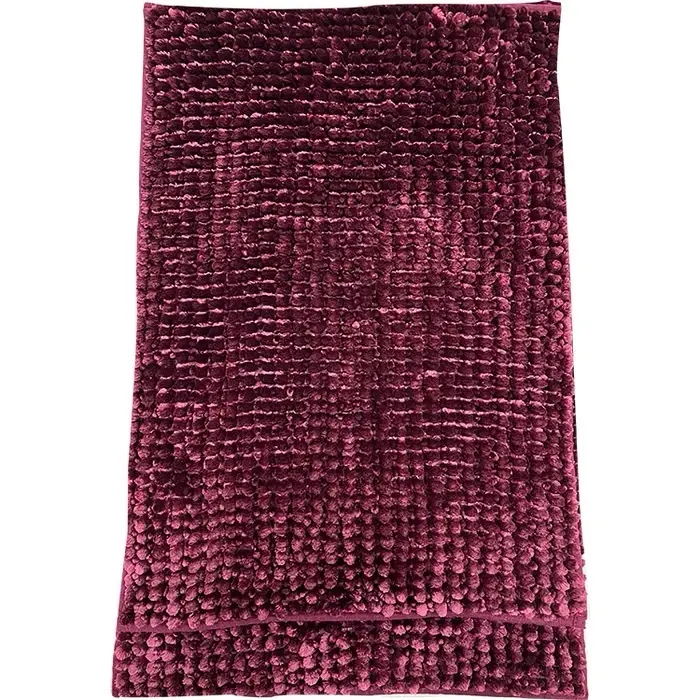 2 PIECE SILK TOUCH CHENILLE BATH SET
