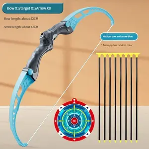 52Cm Bow and Arrow Toy Set for Children Archery Practice