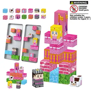 Magnetic Toy Set, 27pcs Dream City Magnetic Building Blocks Iron Box Toys, Educational Assembly Toys, Model Building Blocks, Perfect Birthday Christmas Halloween Gift