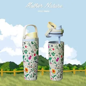 [NEW 2026] Limited NEW Owala “Azalea 13” Masters Golf Freesip 30oz Theme Golf Water, CUP Better Quality Brand Alternative 30oz Water Bottle Leak-Proofand Stylishfor Everyday Use, Gift For Her/Him SS2 Spring, Water Cup