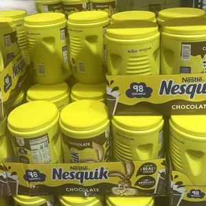 Nestle Nesquik Chocolate Drink Mix 2.81 lbs - 98 Servings with Real Cocoa & No Artificial Ingredients